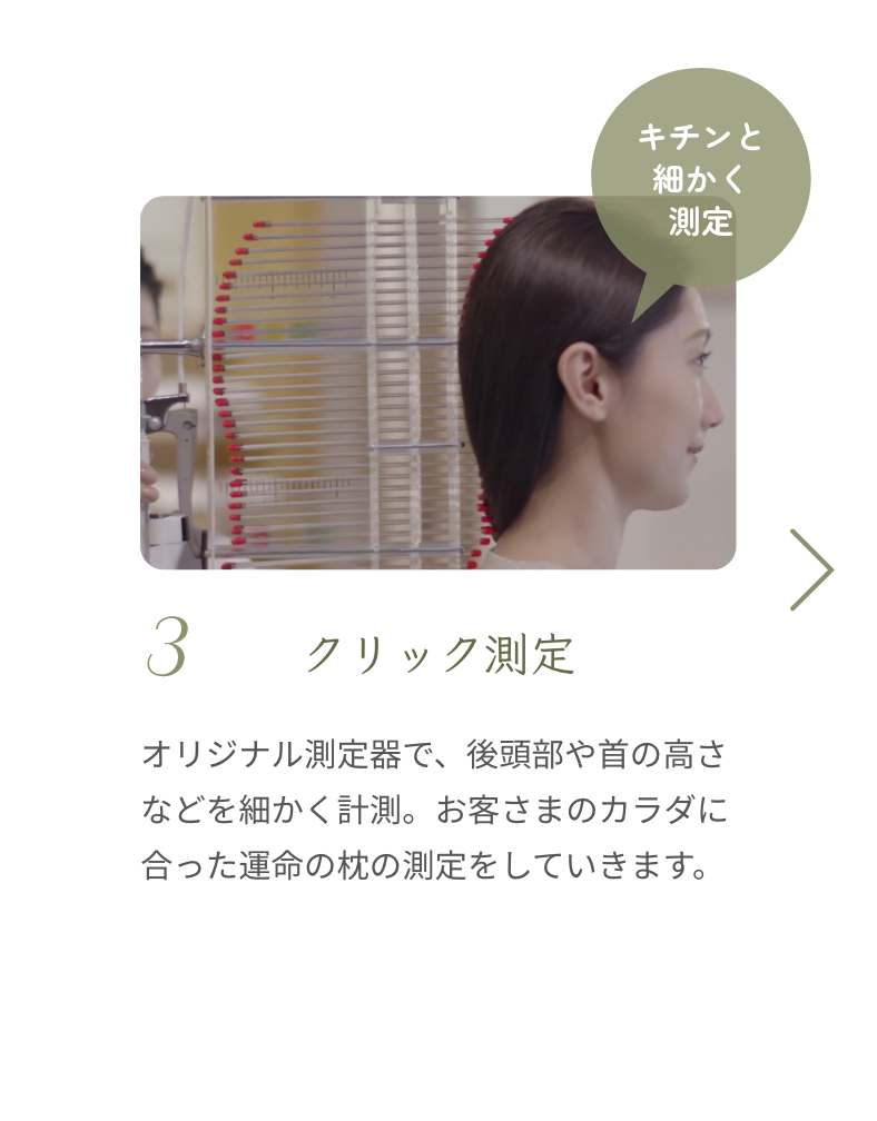 ３、クリック測定
